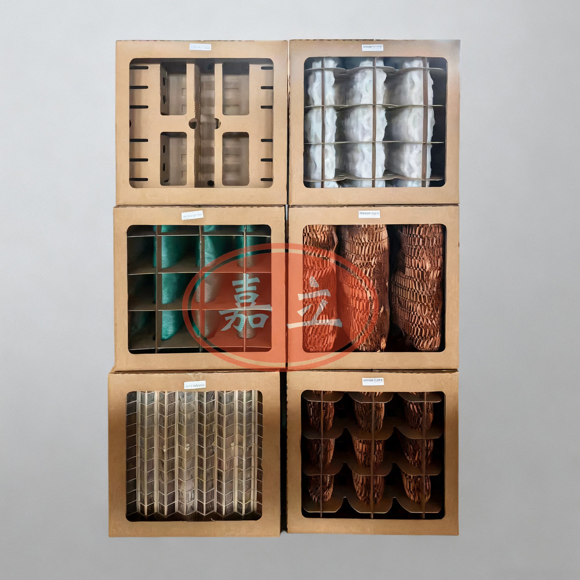 临沂纸盒式漆雾过滤纸箱